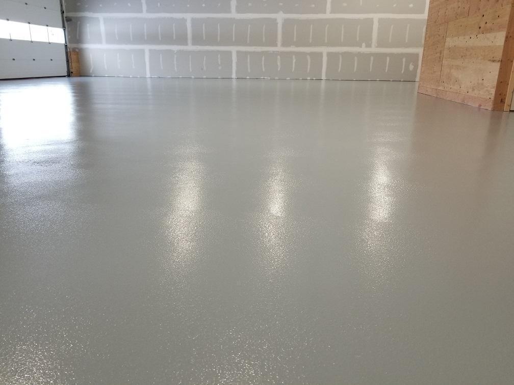 epoxy flooring after