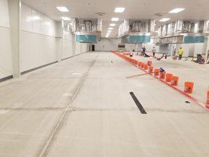 urethane flooring before