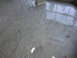 metallic epoxy flooring