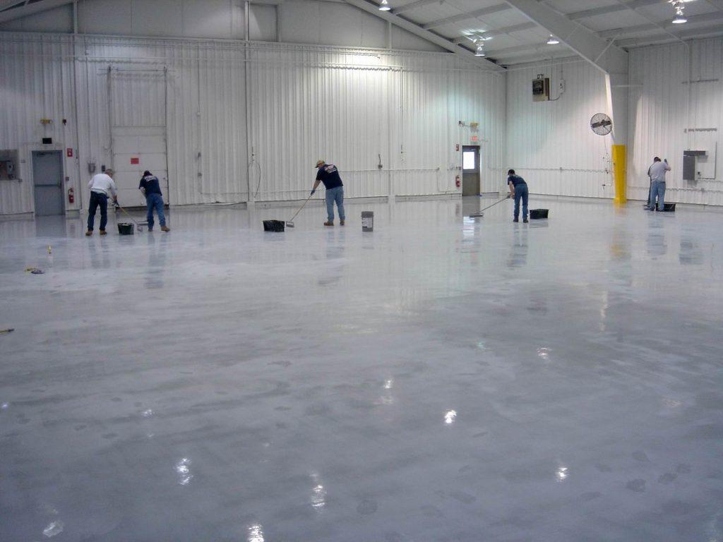 Epoxy Flooring Project for Sheffield Plastics in Massachusetts