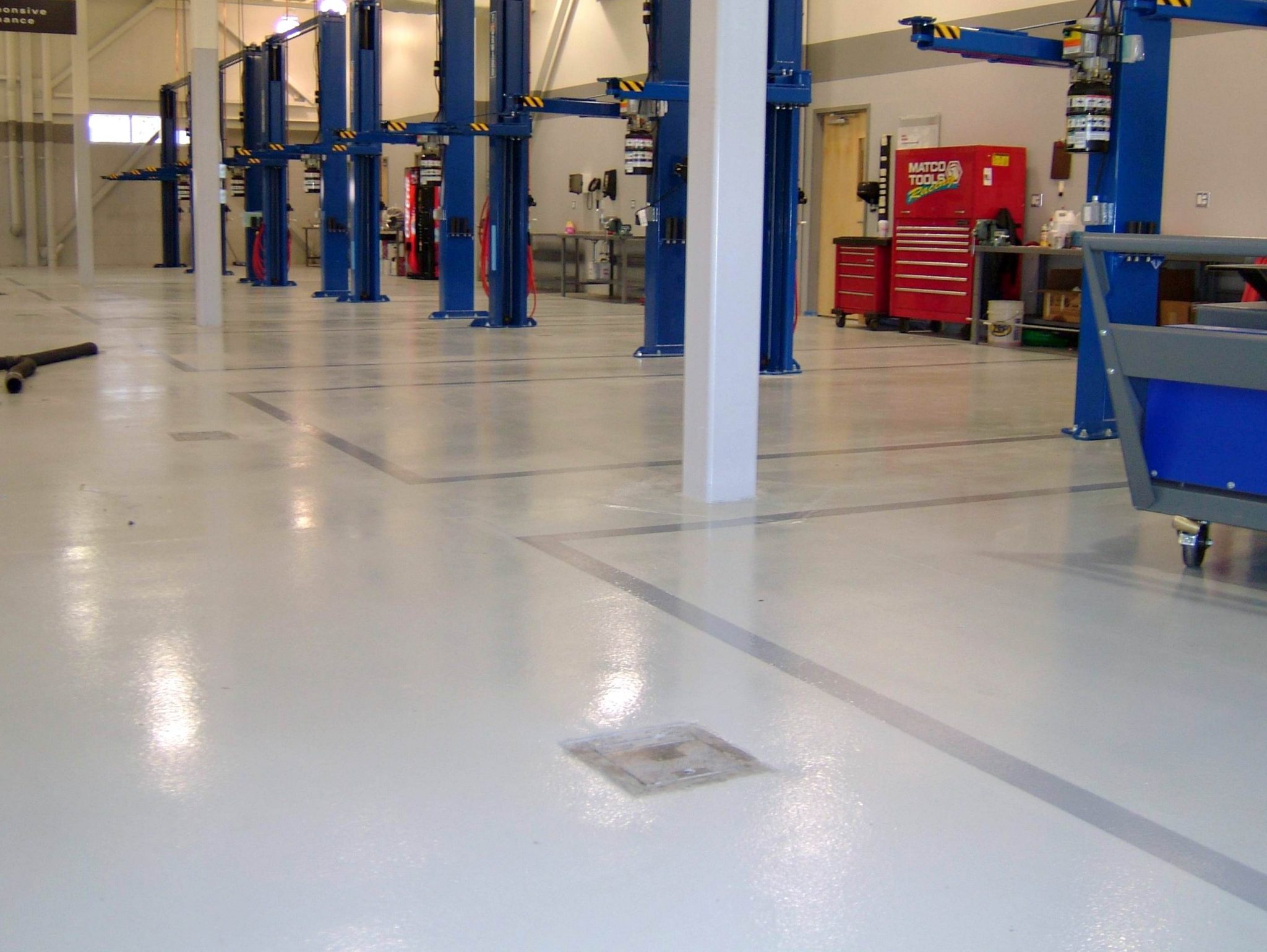And Urethane Flooring Project For Hoffman Auto Group In Ct
