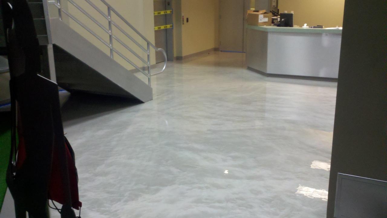 Metallic Epoxy Flooring Concrete Renovations
